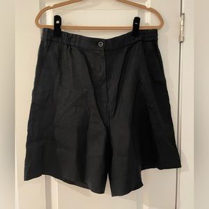 COS Elasticated Linen Shorts